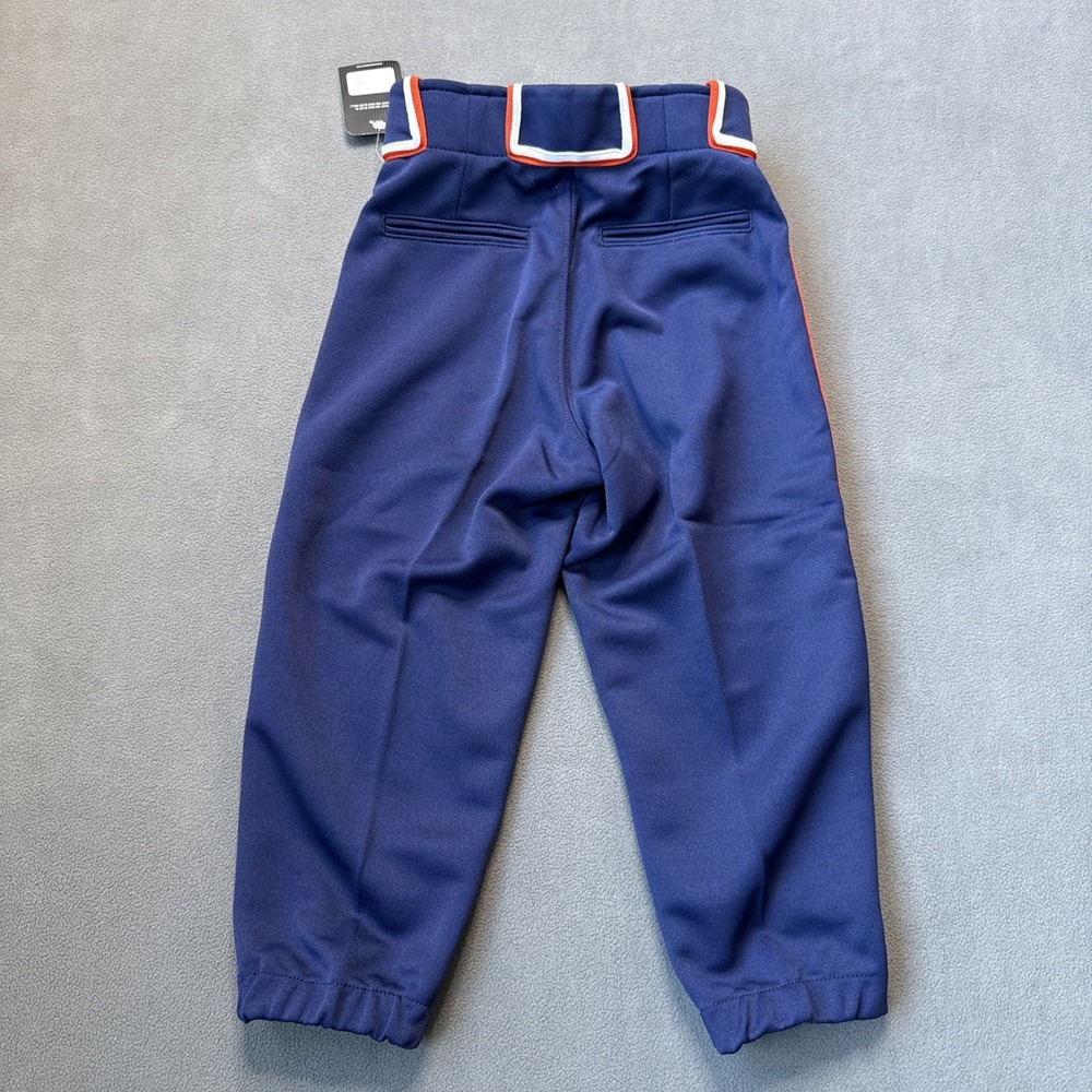 Boombah Softball Pants Girls 24 Navy Youth Sports Practice Belt Loop Stretch NWT - Picture 2 of 13